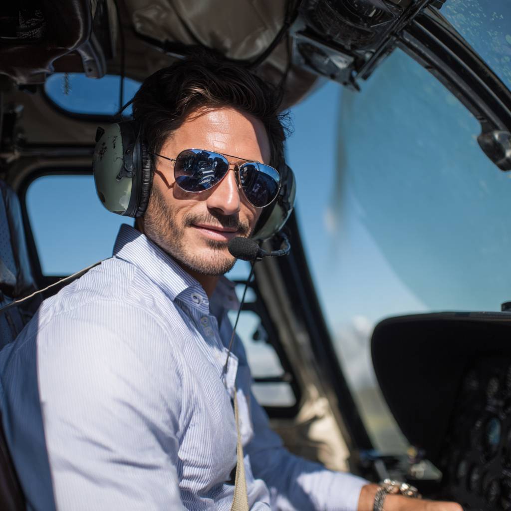 first helicopter ride