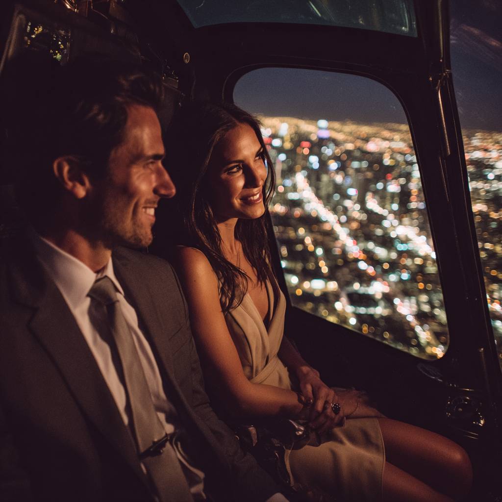 helicopter date night la